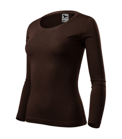 Malfini Damska Bluzka z Długim Rękawem Fit‑T LS Malfini  180g/m² miękka bawełna stretch comfort 