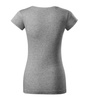 Koszulka damska gładka 180 g/m² Malfini Fit V-neck 162 slim z dekoltem w serek 85% bawełna 