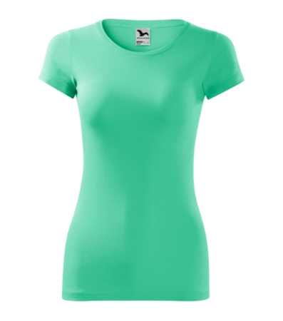 Koszulka Damska Slim-Fit Glance by Malfini 180 g/m² Okrągły Dekolt, elastyczna BAWEŁNA