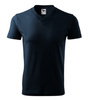 Koszulka Męska Granatowa w serek Malfini V-Neck 102 regular 100 % bawełna 