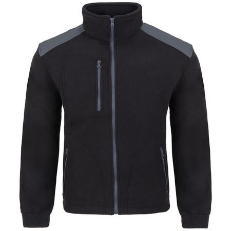 Polar męski JHK FLRA-340 solidny 340 g/m², praktyczne kieszenie, stójka