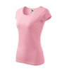 Dopasowana Koszulka Damska T-shirt bawełniana PURE 122 Różowa