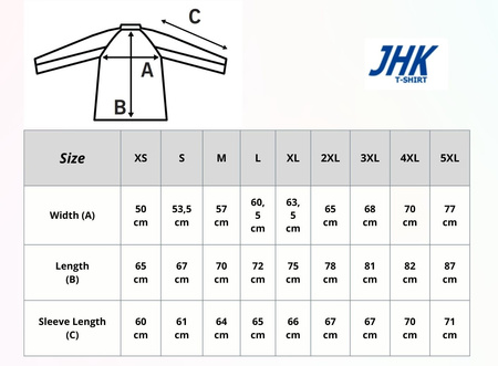 Polar męski JHK FLRA-340 solidny 340 g/m², praktyczne kieszenie z kapturem