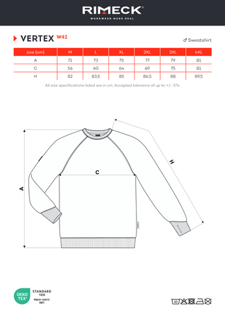 Bluza Męska VERTEX: Komfort w Ruchu