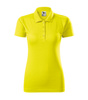 KOSZULKA POLO DAMSKA SINGLE J. T-SHIRT DAMSKI MALFINI CYTRYNOWA 223