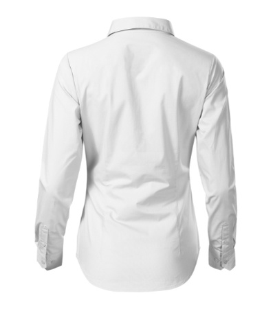 ELEGANCKA koszula damska 229 TALIOWANA biała 100% bawełny