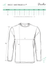 Koszulka męska Długi Rękaw Progress P75 – 150 g lekka bawełna SINGLE JERSEY
