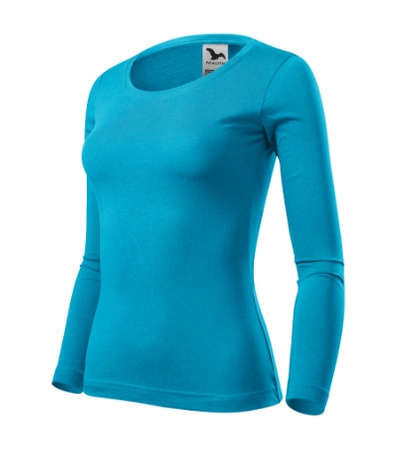 Malfini Damska Bluzka z Długim Rękawem Fit‑T LS Malfini  180g/m² miękka bawełna stretch comfort 