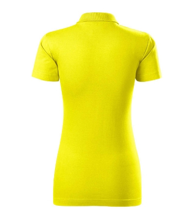 KOSZULKA POLO DAMSKA SINGLE J. T-SHIRT DAMSKI MALFINI CYTRYNOWA 223