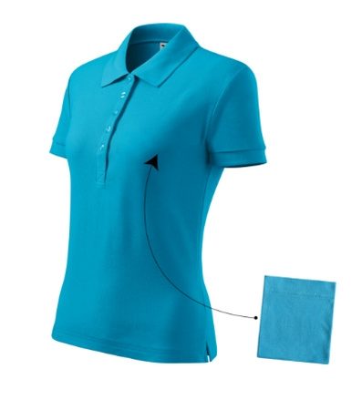 POLO KOSZULKA DAMSKA PIQUE COTTON T-SHIRT BAWEŁNIANA KOLORY