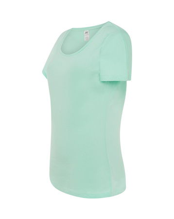 Damski T-shirt Trinidad od JHK: Rozszerzane Rękawy i Komfort na Lato