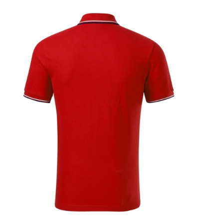 Męskie polo STYLOWE Malfini Focus regular 180 g/m² męska polówka 65 % bawełna KONTRASTOWA