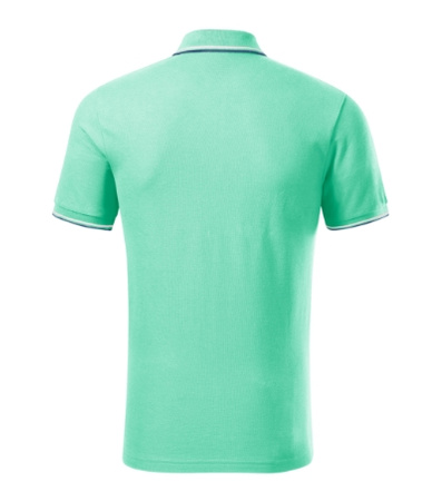Męskie polo STYLOWE Malfini Focus regular 180 g/m² męska polówka 65 % bawełna KONTRASTOWA