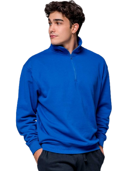 Funkcjonalna Męska Bluza JHK SWRA ZIP z Pół-suwakiem, Komfort Noszenia