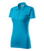 KOSZULKA POLO DAMSKA SINGLE J. T-SHIRT DAMSKI MALFINI TURKUS 223