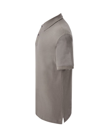 Koszulka Męska Polo PORA 210 Bawełniana WYSOKA JAKOŚĆ szary