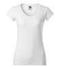 Koszulka damska gładka 180 g/m² Malfini Fit V-neck 162 slim z dekoltem w serek 100 % bawełna 