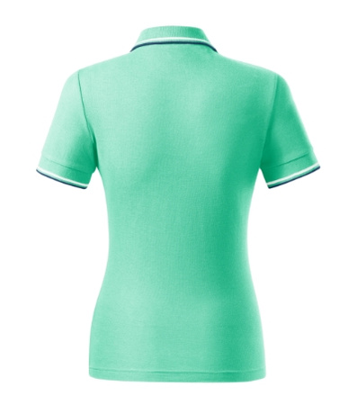 Damska Koszulka Polo Bawełna FOCUS MALFINI 180 g/m²  Kontrastowa