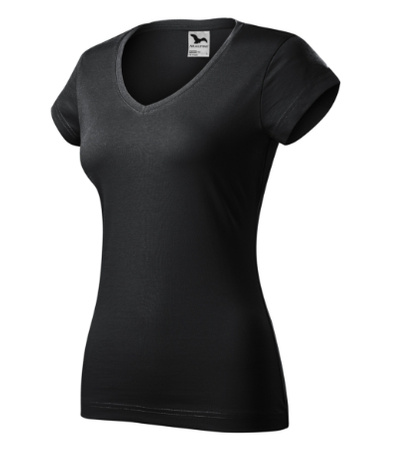 Elegancka Koszulka Damska FIT V-NECK MALFINI w Kształcie V