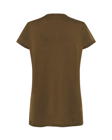 Komfortowa Bluzka Damska TSUL PLM z 100% Bawełny Okrągły Dekolt