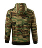 Bluza Męska z kapturem Camo Zipper Malfini grubsza 300g/m² 65% bawełna, militarny styl 