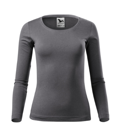 Malfini Damska Bluzka z Długim Rękawem Fit‑T LS Malfini  180g/m² miękka bawełna stretch comfort 