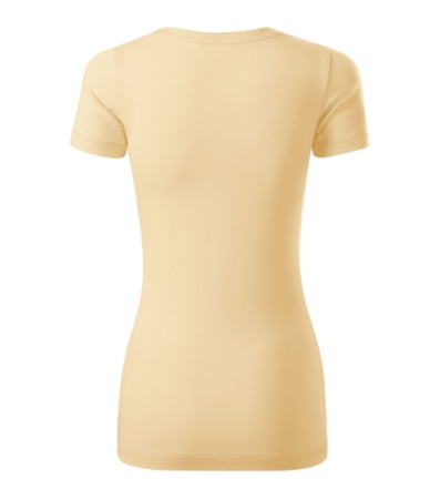 Elastyczna Koszulka Damska Slim-Fit Bawełna Vanilla ACTION