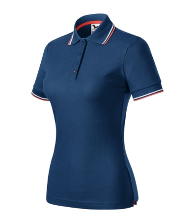 Damska Koszulka Polo Bawełna FOCUS MALFINI 180 g/m²  Kontrastowa