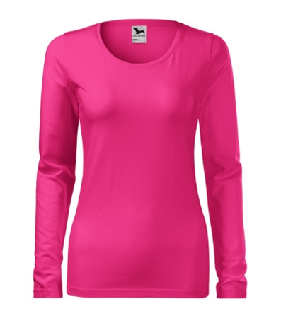 KOSZULKA damska bawełniana SLIM MALFINI SLIM-FIT BLUZKA KOBIECA