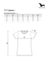 Koszulka Damska Slim-Fit Glance by Malfini 180 g/m² Okrągły Dekolt, elastyczna BAWEŁNA