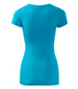 Koszulka Damska Slim-Fit Glance by Malfini 180 g/m² Okrągły Dekolt, elastyczna BAWEŁNA