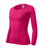 Malfini Damska Bluzka z Długim Rękawem Fit‑T LS Malfini  180g/m² miękka bawełna stretch comfort 