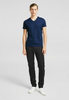 Koszulka męska dopasowana 180 g/m² 100% bawełna slim-fit Malfini V-neck 146 serek elegancka 