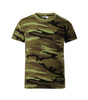 Koszulka Wojskowa dla Dzieci CAMOUFLAGE 100% Bawełna