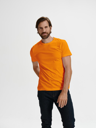 Koszulka męska BASIC 129 160 g/m² 100% bawełna T-shirt lekki przewiewny
