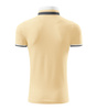 Koszulka Pique Polo męska polówka COLLAR UP 100% bawełna żółta