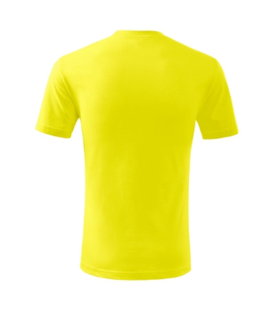 Wzmocniona Koszulka Dziecięca Classic New Cytrynowy