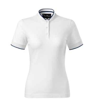 Koszulka polo Damska z kołnierzem w stylu “bomber”