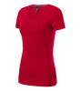 Damska koszulka V-neck, która podkreśla sylwetkę