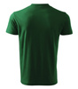 Koszulka Męska Zielona w serek Malfini V-Neck 102 regular 100 % bawełna 