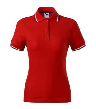 Damska Koszulka Polo Bawełna FOCUS MALFINI 180 g/m² Kontrastowa