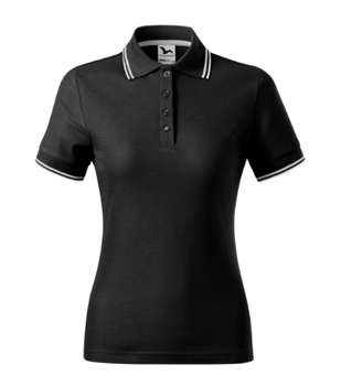 Damska Koszulka Polo Bawełna FOCUS MALFINI 180 g/m² Kontrastowa