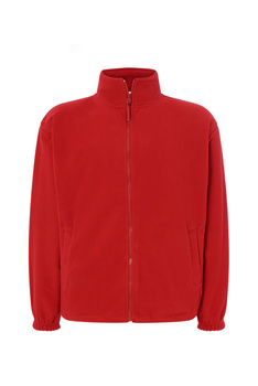 Polar męski JHK FLRA-300 – rozpinany 300 g/m², wysoka stójka, kieszenie