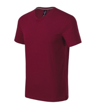 Koszulka męska slim-fit w serek Malfini PREMIUM 180 g/m² Action V-neck 700 dopasowana 95 % bawełna