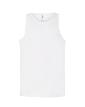 Koszulka męska bez rękawów TSUA STRP lekka i przewiewna – tank‑top 150 g/m² bawełna