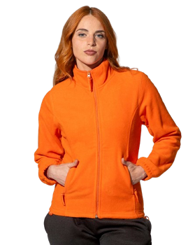 Bluza polarowa damska JHK FLRL-300 – full-zip, kieszenie, ciepła 300 g/m²