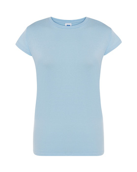 Damski T-shirt Dopasowany Krój TSRL Podwójne Szwy dla Większej Trwałości