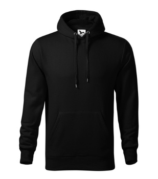 MĘSKA BLUZA Prosty Krój CAPE MALFINI Z KAPTUREM Bawełna Terry SPORTOWA