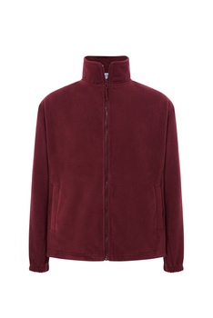 Polar męski JHK FLRA-300 – rozpinany 300 g/m², wysoka stójka, kieszenie