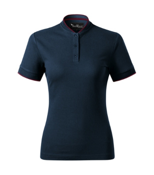 Koszulka polo Damska z kołnierzem w stylu “bomber”